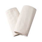 Cream Cotton Ergobaby Carrier Teething Pads Pair - Angled View | Bambi Baby