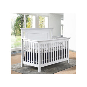 Berço Fawn Baby Yosemite Flat Top em Branco Vintage
