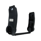 Black Joolz Hub Car Seat Adapter - Angled View Showing Stroller Mount & Release Button | Bambi Baby