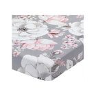 Lambs & Ivy Botanical Baby - Signature Sheet - Grey Floral