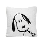 White Minky Snoopy Decorative Pillow - Full Body Embroidery View | Bambi Baby