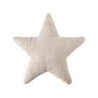 Beige Tufted Cotton Star Cushion - Texture Detail | Bambi Baby