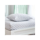 Lullaby Earth Standard Dream Easy Almofada para crianças - Folha azul