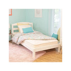 Cama nido Naturepedic Twin 2 en 1 ULTRA/ACOLCHADA, corta - Quilt/Nat