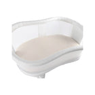 Almohadilla de cuna Naturepedic con funda transpirable para Halo - Natural