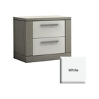 NEST Milano Collection Nightstand in White