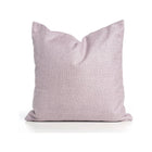 Oilo Oxford Lavender Woven Square Pillow - Slightly Left Front View | Bambi Baby