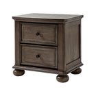 GREENGUARD Gold Certified Distressed Desert Nursery Nightstand, Front View | Bambi Baby
