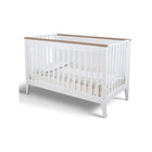 White Walnut Pali Botticelli Convertible Crib - Three Quarter Left View | Bambi Baby