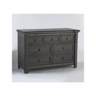 Granite Pali Cristallo Double Dresser - Seven-Drawer Side Angle | Bambi Baby