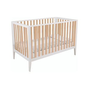 Cuna Pali Bernini Classico en blanco/natural
