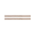 Sugarcoat Wood Bed Conversion Rails Pair - Flat Lay | Bambi Baby