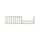 Belgium Cream Solid Hardwood Toddler Rail - Side Profile View | Bambi Baby