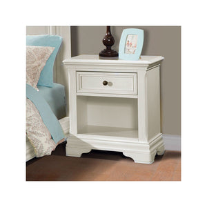Stella Baby and Child Athena Collection Nightstand in Belgium Cream