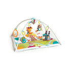 Tiny Love Into the Forest Gymini Deluxe Baby Activity Gym - Angled Product View with Forest Animals | Bambi Baby