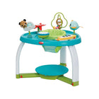 Tiny Love 5-in-1 Activity Center Meadow Days Teal - Angled Side View | Bambi Baby