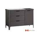 Tulip by Natart Piccolo Collection Combo Dresser in Espresso