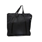 Black Nylon Valco Baby Travel Bag Slim Twin - Rear View with Carry Straps | Bambi Baby