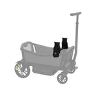 Black Veer Britax Infant Car Seat Adapter secured in Cruiser wagon cabin - Three-Quarter View | Bambi Baby
