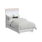 Westwood Rowan Youth Complete Twin Bed in Ash Linen