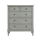Westwood Vivian 4 Drawer Chest Dawn Finish - Straight-On Front View | Bambi Baby
