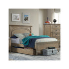 Sandwash Solid Wood Westwood Leland Youth Full Bed with Under-Bed Drawer - Kids Room Setting | Bambi Baby