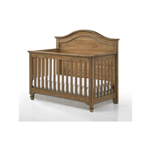 Sand Dune Wood Westwood Highland Convertible Crib - 3/4 Angle View, Rustic Farmhouse Nursery | Bambi Baby