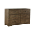 Graphite Wood Westwood Dovetail Double Dresser - Side Angle View | Bambi Baby