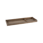 Sandwash Wood Westwood Leland Changing Topper - Overhead Angled View | Bambi Baby