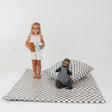 Toki Kids Checker Pepper Vegan Leather Mat - Bambi Baby