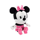 Pink & Black Minnie Mouse Soft Plush Toy - Seated Angle View | Bambi Baby