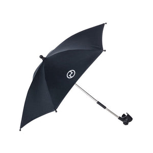 Black CYBEX Stroller Parasol with Adjustable Clamp - Side Profile View | Bambi Baby