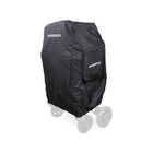 Black WonderFold W2 Series Dust Cover - Angled Side View on Stroller Wagon | Bambi Baby