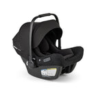 Black Bugaboo Turtle Air Shield by Nuna Infant Car Seat with Base - Front 3/4 View | Bambi Baby
