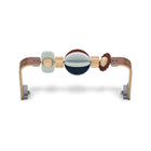 Natural Wood & Multi-Color UPPAbaby Mira Wonder Wheel Toy Bar - Front View | Bambi Baby