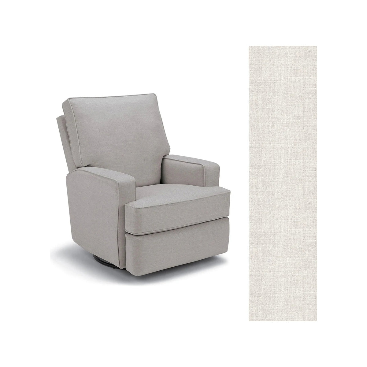 Storytime by Best Chairs Kersey Swivel Recliner- Bambi Baby