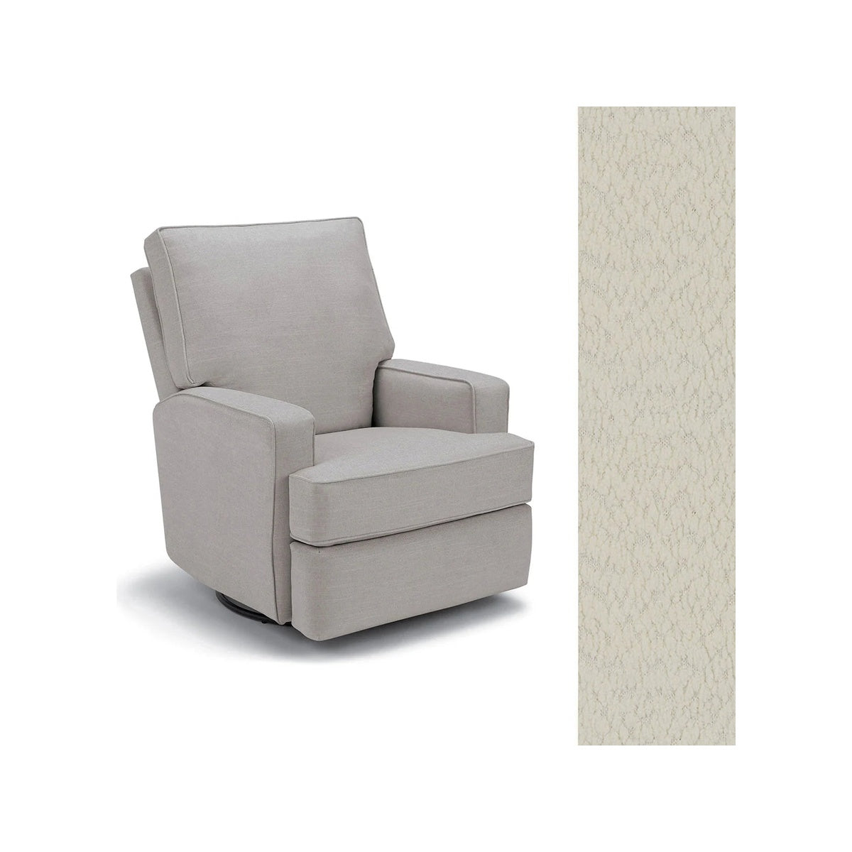 Storytime by Best Chairs Kersey Swivel Recliner- Bambi Baby
