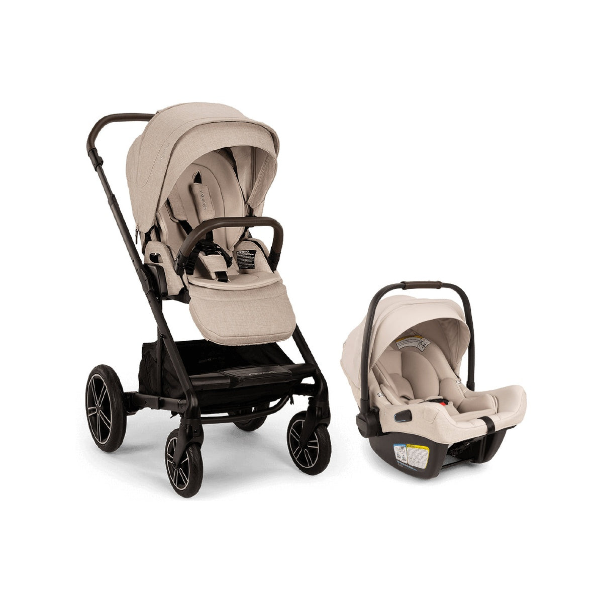 Nuna MIXX Next + PIPA Aire RX Infant Car Seat Travel System