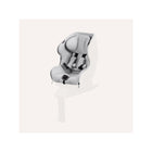 Glacier Ice Grey babyark Upholstery Set on Car Seat - 3/4 Angle View | Bambi Baby
