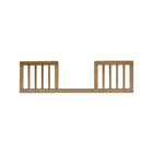 Nutmeg Wood appleseed Solvang Toddler Rail - Product Silo Front View | Bambi Baby