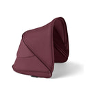 Dark Cherry Bugaboo Dragonfly Sun Canopy - Front Angle | Bambi Baby