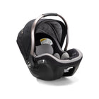 Onyx Heritage Maxi-Cosi Kindred Peri 180° Rotating Infant Car Seat on Base - 3/4 Rear Angle View | Bambi Baby