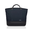 Twilight Navy Nylon & Black Base WAYB Metro Tote 28L - Back View | Bambi Baby