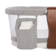 Halo Luxe Next Gen Bassinest in Dove Gray Tweed - Bambi Baby