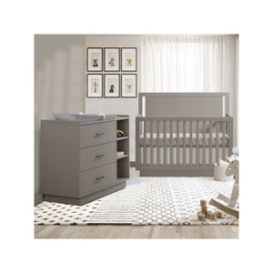 Tulip by Natart Tito Crib-to-double and Combo Dresser