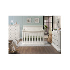 Sorelle Vista Elite Panel Flat top 4 and 1 crib - Brushed Ivory