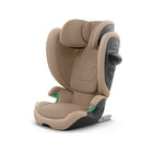 Almond Beige CYBEX Solution G2 Folding High-Back Booster Car Seat - Side Profile | Bambi Baby