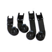 Adaptadores de asiento de coche Bumbleride para Indie Twin (juego de dos) - Nuna / Maxi-Cosi / CYBEX / Clek