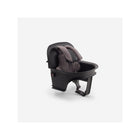 Black Bugaboo Giraffe Baby Set High Chair - Angled Detail with Harness Insert | Bambi Baby