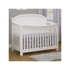 White Wood Sorelle Finley Elite Convertible Crib - Nursery Styled View | Bambi Baby